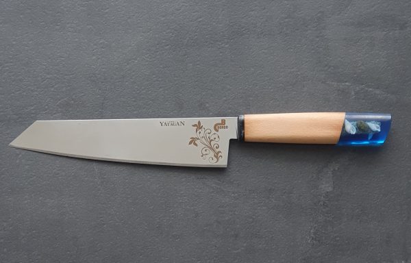 Couteau de chef japonais manche bimatière – Image 2