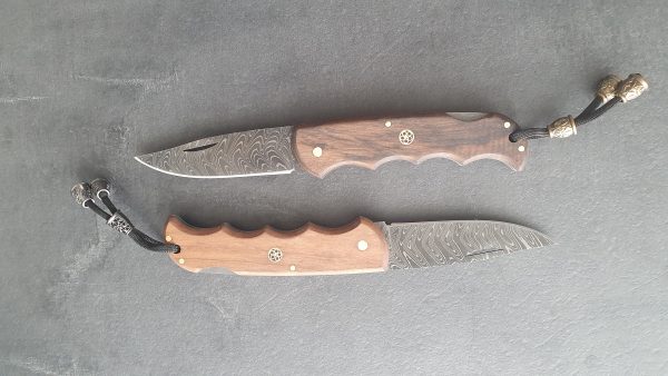 couteau pliant damas
