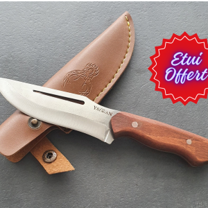 Découvrez notre couteau Bushcraft Full Tang Yatagan, l'outil parfait pour vos expéditions en pleine nature. Lame en acier inoxydable, manche ergonomique et montage full tang pour une solidité à toute épreuve.